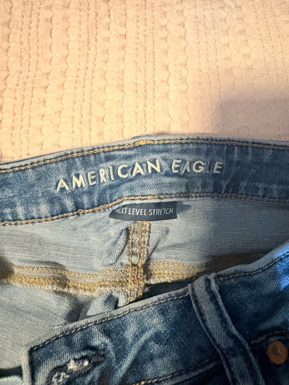 American Eagle Outfitters Light Blue Denim Women's Jeggings